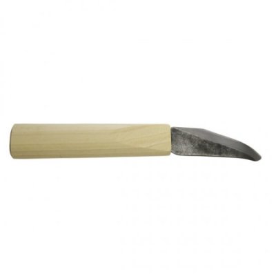 Photo1: No.2286  Wooden pattern jin knife sword push L [45g/195mm]