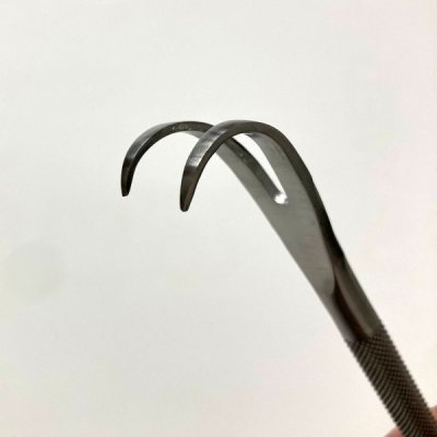 Photo2: No.1358  S.S bonsai rake two nails