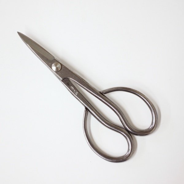 Photo1: No.3028 Stainless steel satsuki scissors S (1)