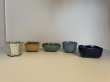 Photo2: No.MP-Maru 4 [2B-35]  Mame pot set, 5 pieces (2)