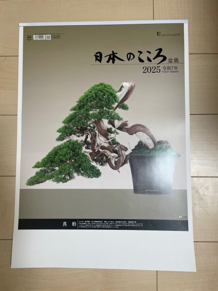 Photo1: No.2025CA-3 Bonsai calendar (1)