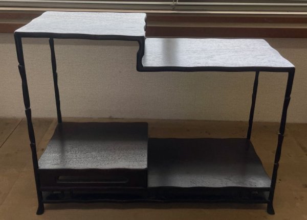 Photo1: No.DO3717  Display stand for shohin (1)