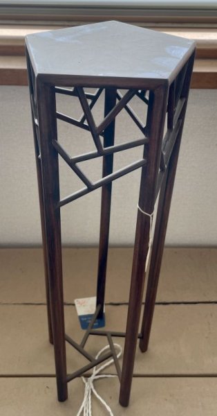 Photo1: No.DO3722  Display stand for shohin (1)